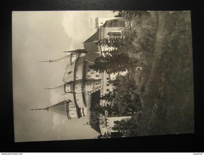 BOJNICKY ZAMOK Bojnice Castle cancel postcard CZECHOSLOVAKIA Slovakia