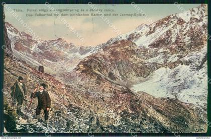 Slovacchia Slovakia Magas Tatra postcard XC3342