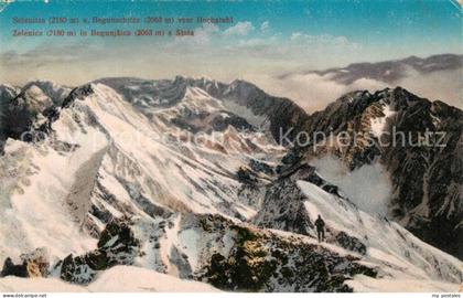 Karawanken Slowenien Gebirgspanorama Selenitza und Begunschitza Bergwelt