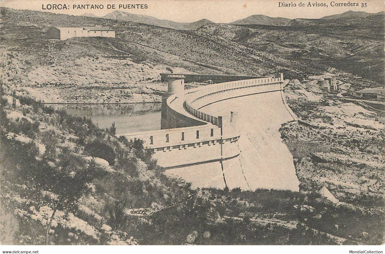 ESPAGNE AL#AL00304 MURCIA LORCA PANTANO DE PUENTES