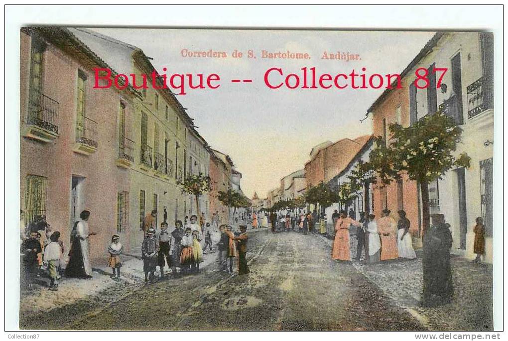 ESPAGNE - ANDUJAR - CORREDERA de S. BARTOLOME - ANDALUCIA  JAEN - RARE - DOS VISIBLE