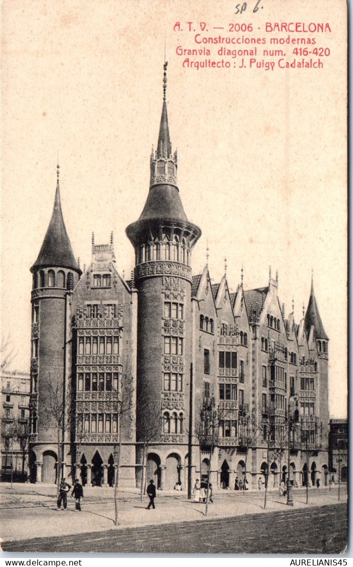 Espagne - BARCELONA - construcciones modernas