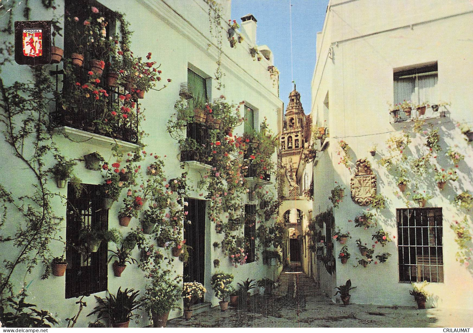 ESPAGNE CORDOUE CALLE Y PLAZAS DE LAS FLORES