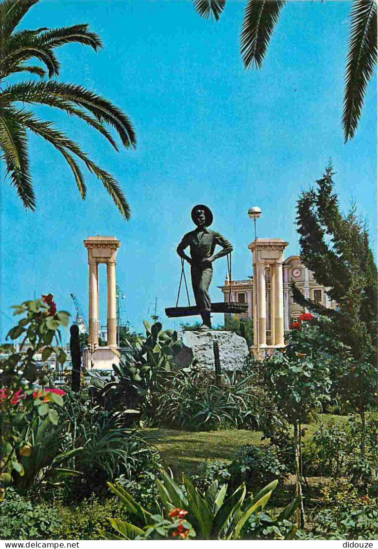 Espagne - Espana - Andalucia - Malaga - El Cenachero Malagueno - The Malaga basketman - Espana - CPM - Voir Scans Recto-