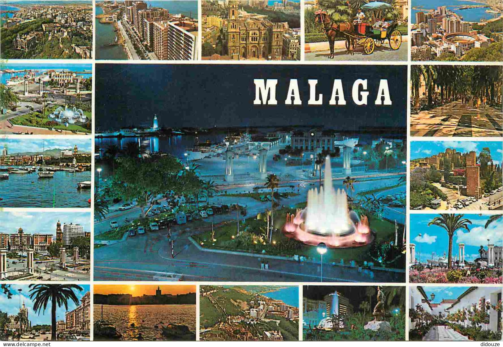 Espagne - Espana - Andalucia - Malaga - Multivues - Espana - CPM - Voir Scans Recto-Verso