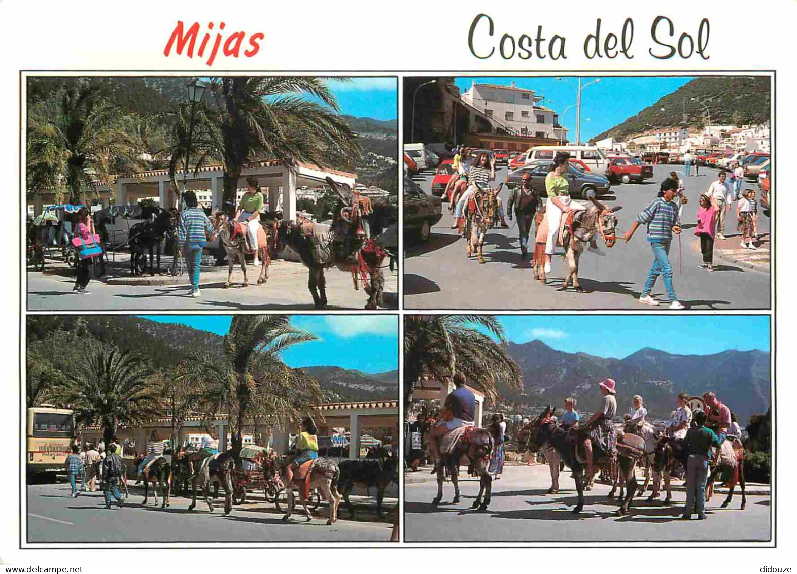 Espagne - Espana - Andalucia - Mijas - Multivues - Anes - Automobiles - CPM - Voir Scans Recto-Verso