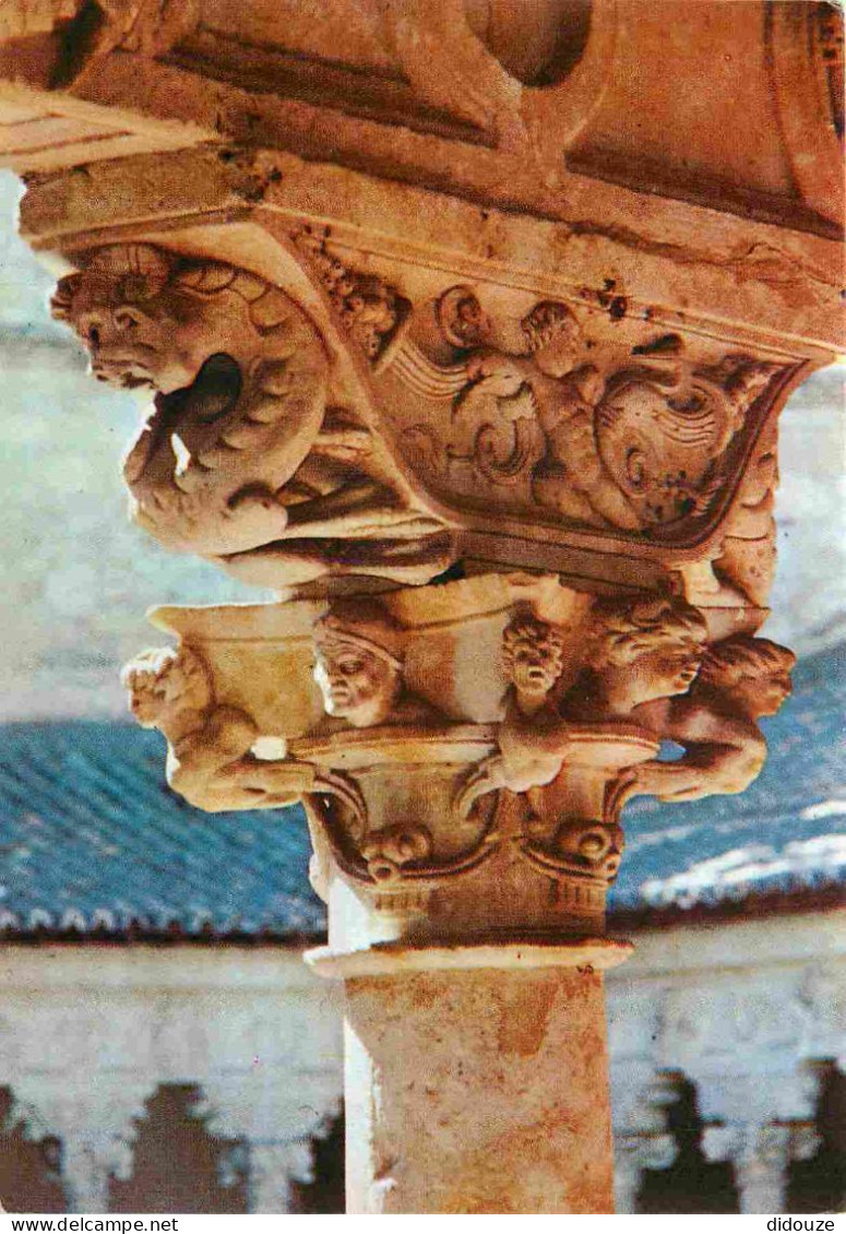 Espagne - Espana - Castilla y Leon - Salamanca - Patio de las Duenas Detalle - Cour des Maîtresses Détail - CPM - Voir S