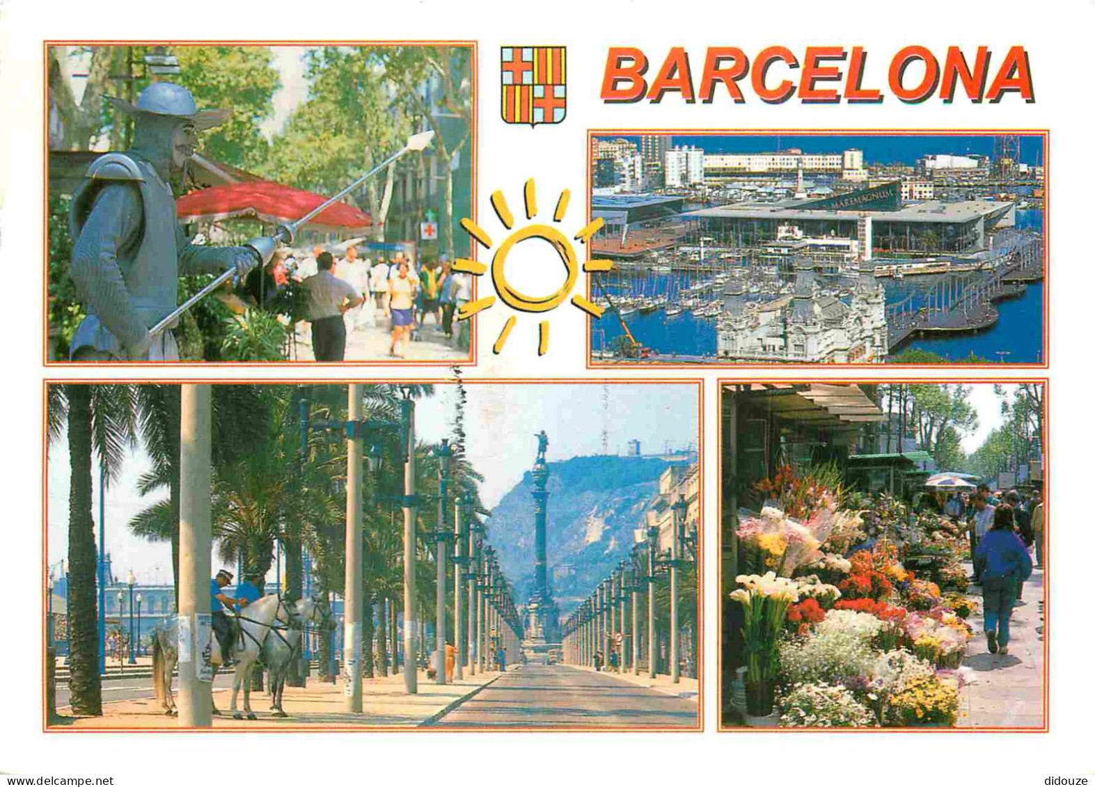 Espagne - Espana - Cataluna - Barcelona - Multivues - CPM - Voir Scans Recto-Verso