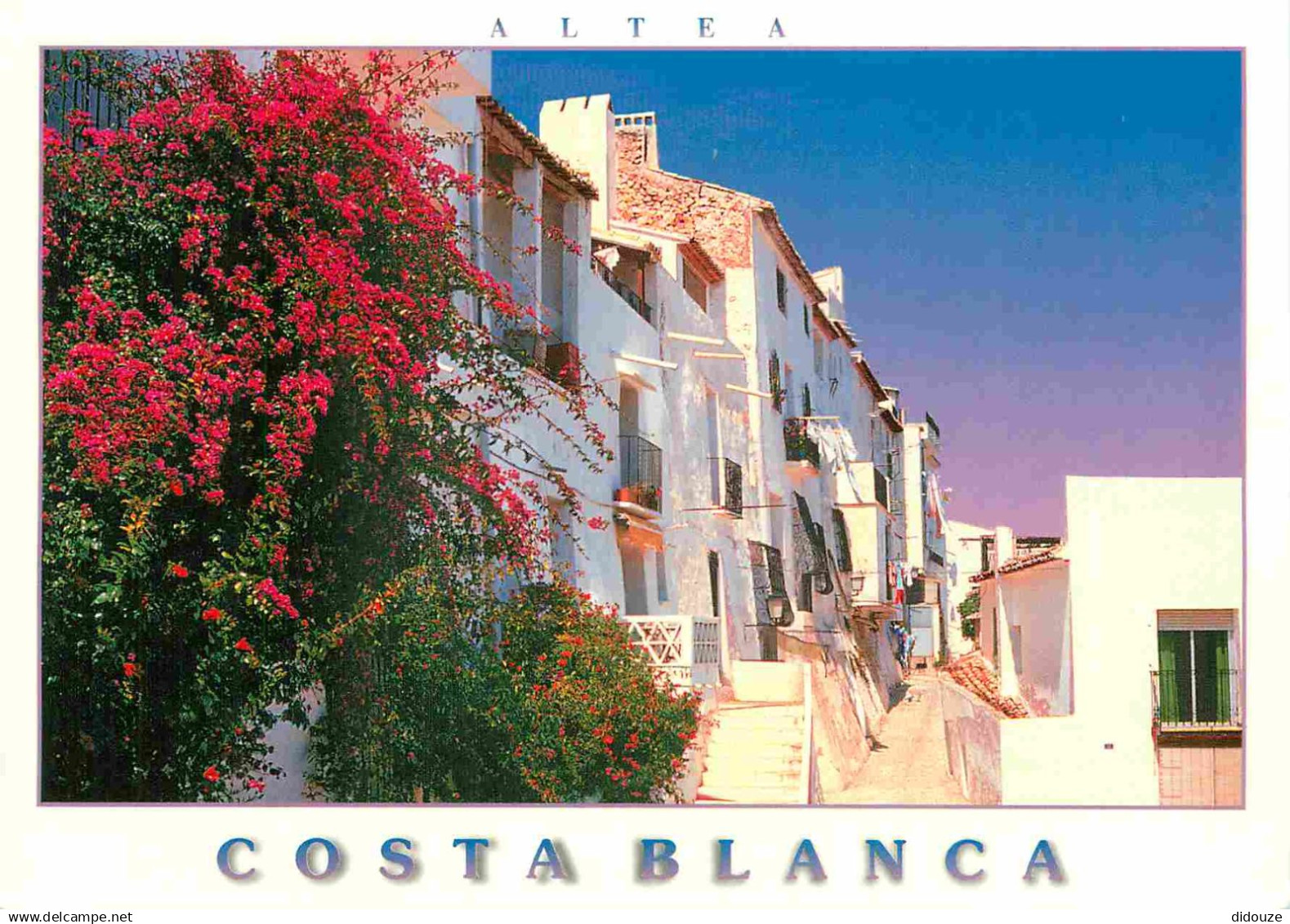 Espagne - Espana - Comunidad Valenciana - Altea - Calle tipica - Rue typique - CPM - Voir Scans Recto-Verso