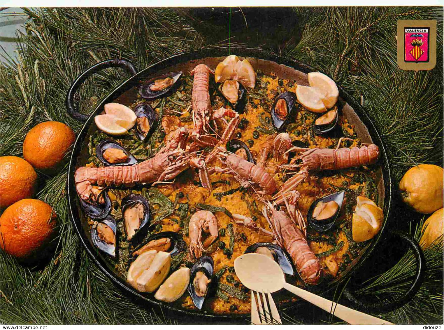 Espagne - Espana - Comunidad Valenciana - Valencia - Paella - Cuisine - Gastronomie - CPM - Voir Scans Recto-Verso