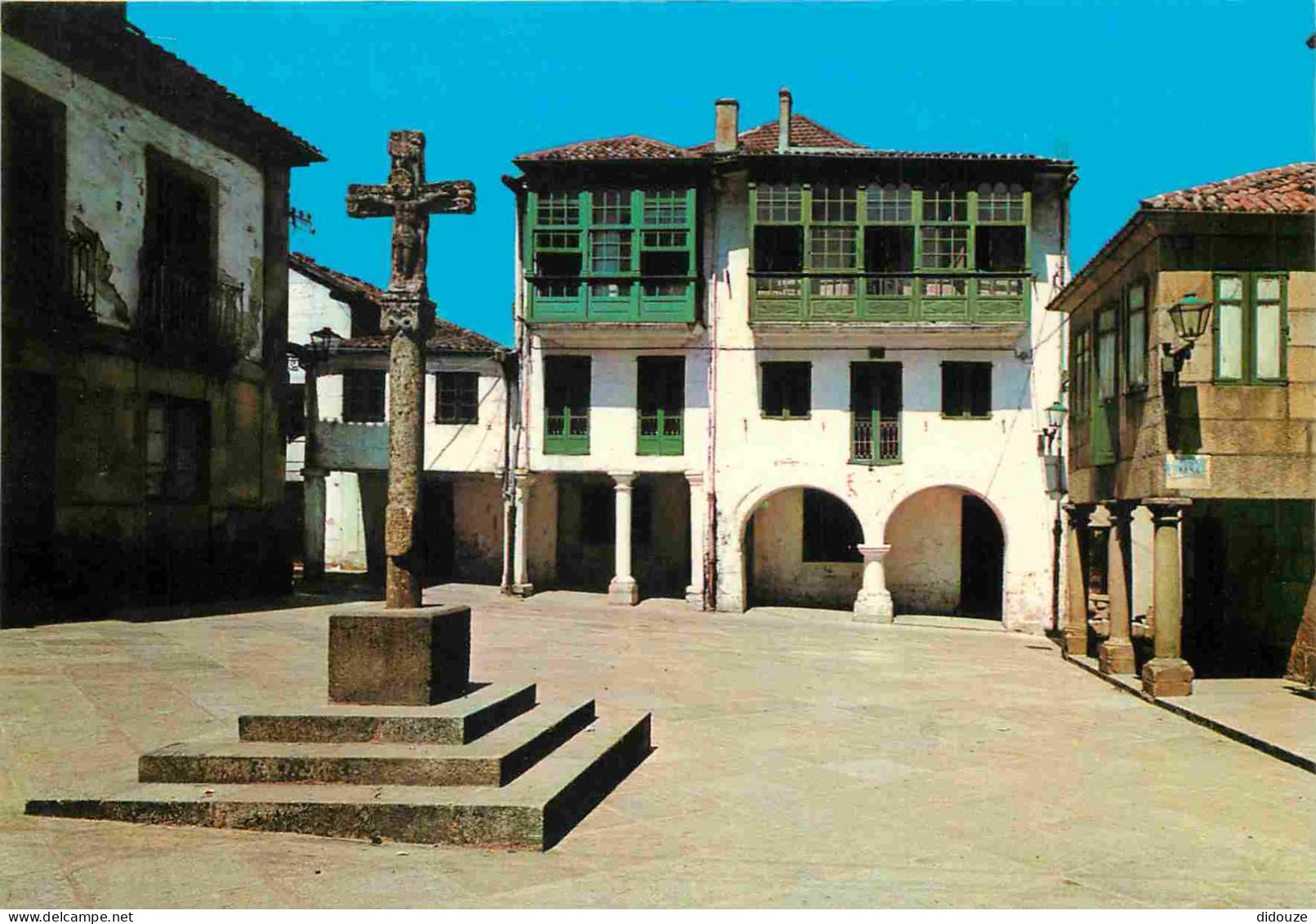 Espagne - Espana - Galicia - Pontevedra - Plaza de la Lena - Place de la Lena - CPM - Voir Scans Recto-Verso