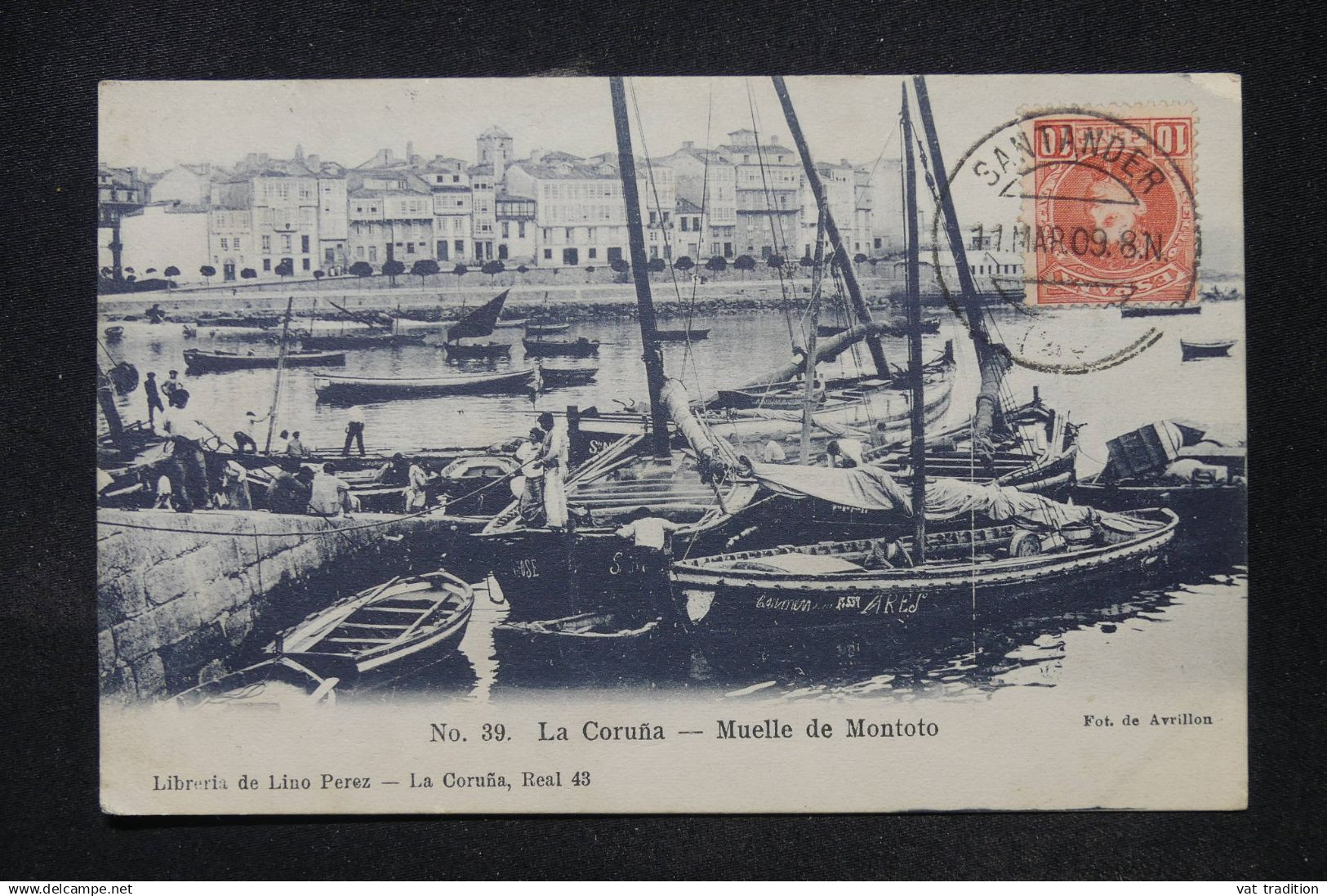 ESPAGNE - La Coruna - Muelle de Montoto - A 3808