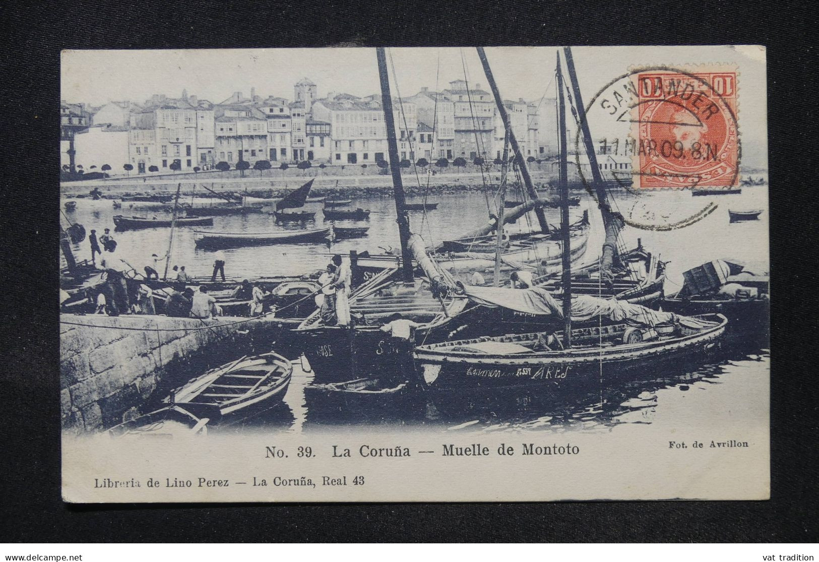 ESPAGNE - La Coruna - Muelle de Montoto - A 3808