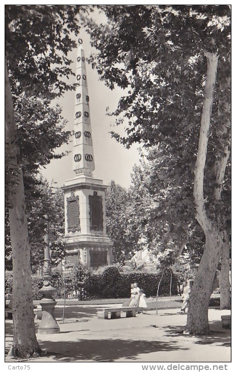 Espagne - Malaga / Obelisco a Torrijos Plaza de la Merced