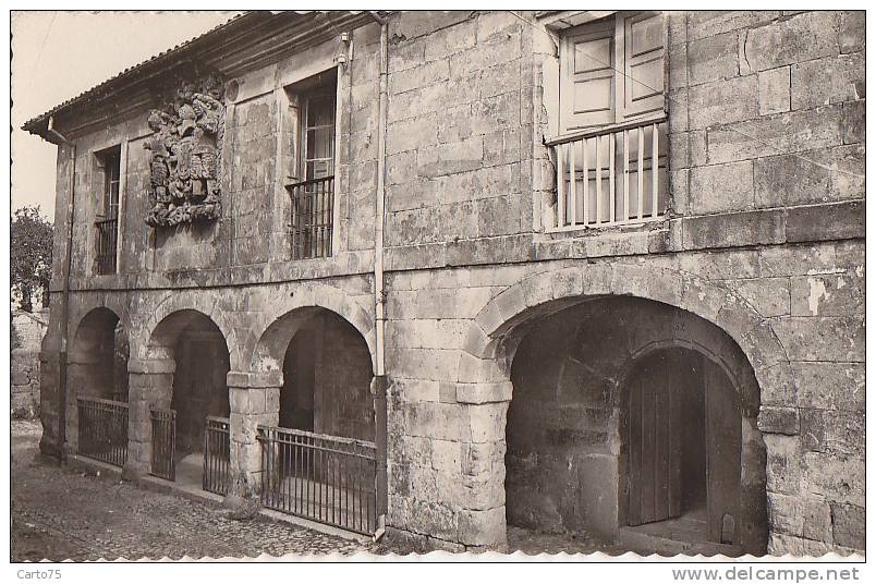 Espagne - Santillana del Mar - Maison aux Hommes - Casa llamada de los Hombres