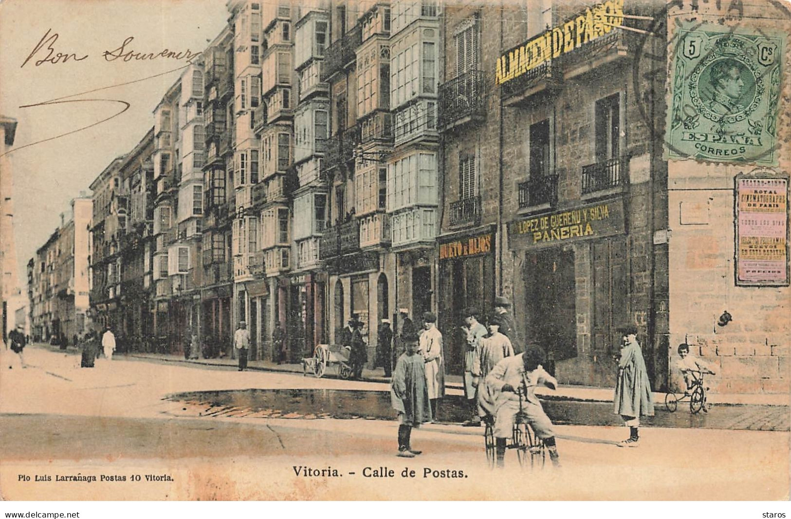 Espagne - VITORIA - Calle de Postas