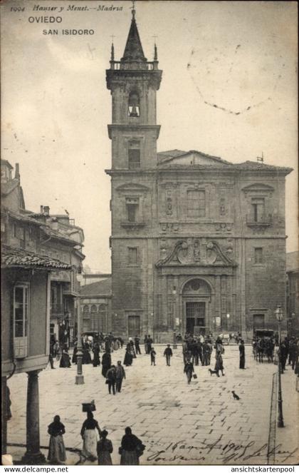 CPA Oviedo Asturias Spanien, San Isidoro