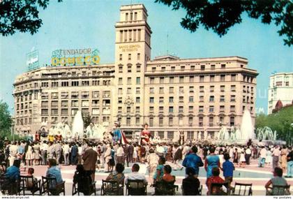 Barcelona Cataluna Plaza Cataluna