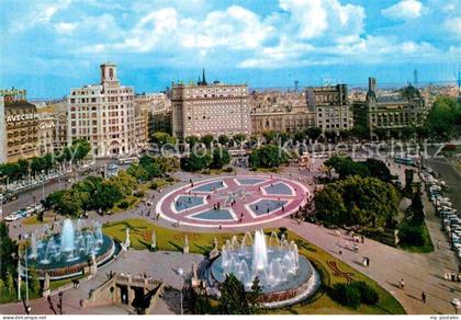 Barcelona Cataluna Plaza de Cataluna