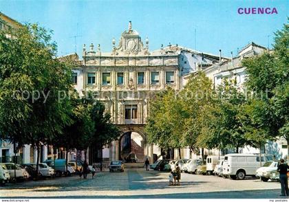 Cuenca Castilla-La Mancha Espana Plaza Mayor y Ayuntamiento