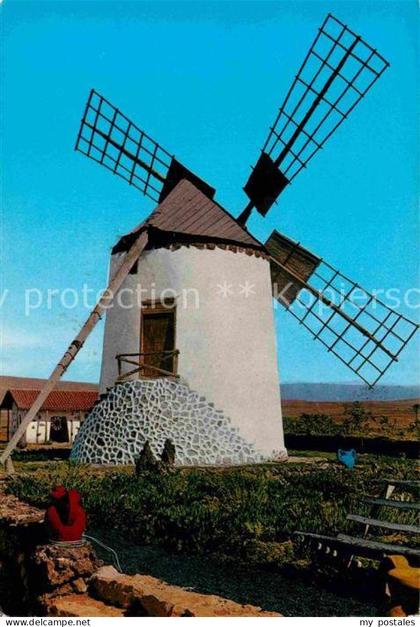 Fuerteventura Typische Windmuehle