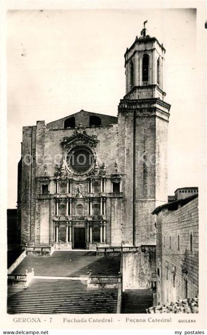Gerona Fachada Catedral