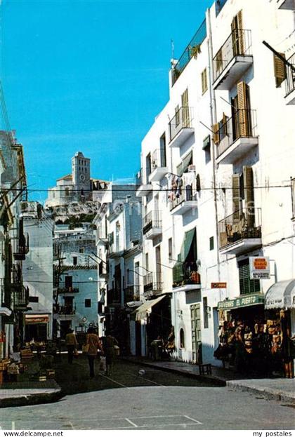 Ibiza Islas Baleares Calle tipica