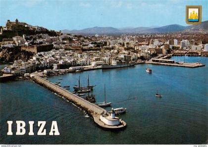 Ibiza Islas Baleares Puerto de Ibiza Fliegeraufnahme