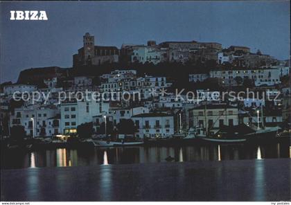 Ibiza Islas Baleares Sonnenuntergang Hafen
