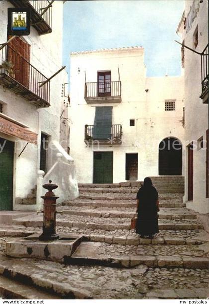 Ibiza Islas Baleares Strassenansicht