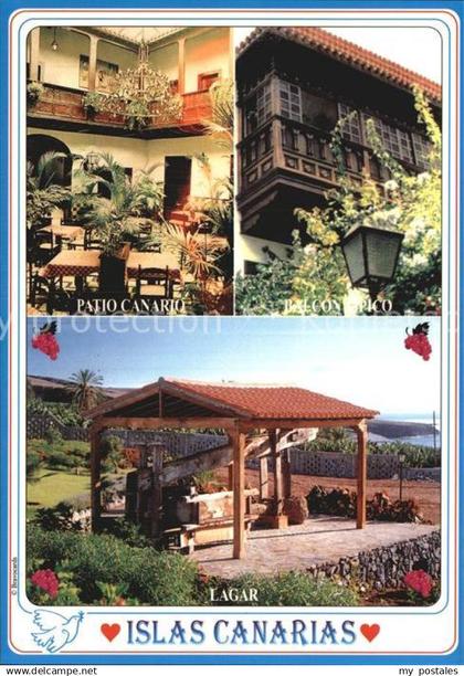 Islas Canarias Lagar Patio Canario