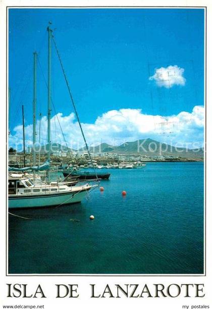 Lanzarote Kanarische Inseln Yachthafen