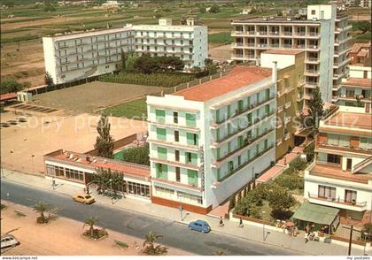 Malgrat de Mar Fliegeraufnahme Vista Hoteles