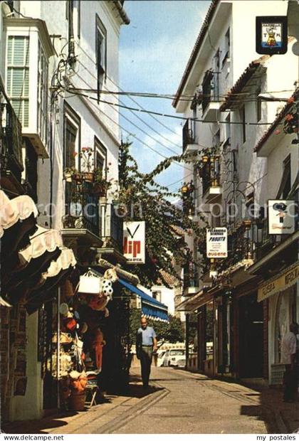 Marbella Andalucia Strassenansicht