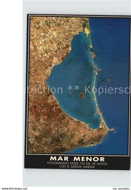 Murcia Fliegeraufnahme Mar Menor