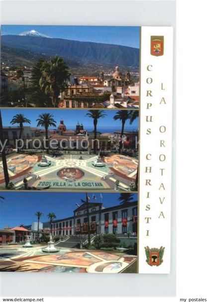 Orotava Tenerife Corpus Christi