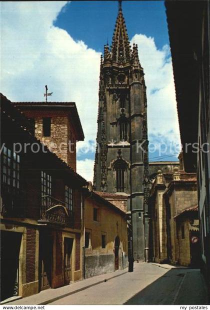 Oviedo Asturias Kathedrale Calle de Santa Ana