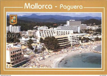 Paguera Mallorca Islas Baleares Fliegeraufnahme