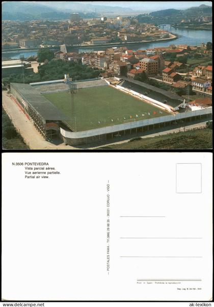 Postales Pontevedra Stadium Stadion - Luftbild 1994