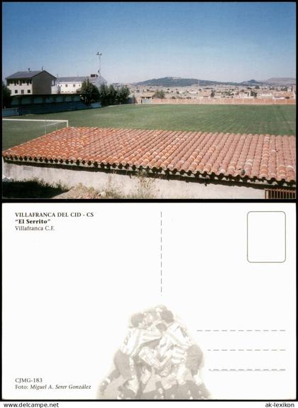 Postales Villafranca del Cid Stadion Villafranca C.F. 1999