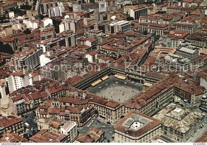 Salamanca Castilla y Leon Fliegeraufnahme Plaza Mayor