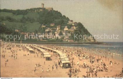 San Sebastian  Pais Vasco ES Strand
