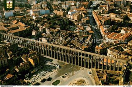 Segovia Acueducto vista aérea