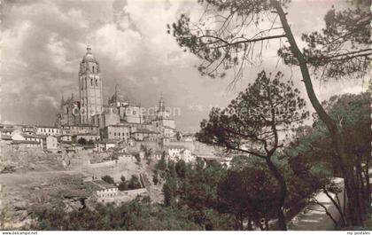 Segovia Castilla y Leon ES Cathedrale la Foret de pins