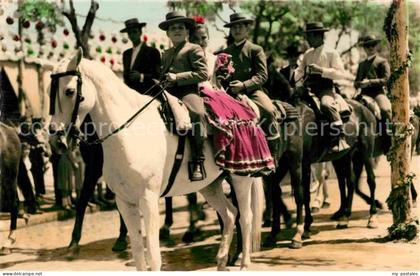 Sevilla Andalucia Ninos en el Desfile