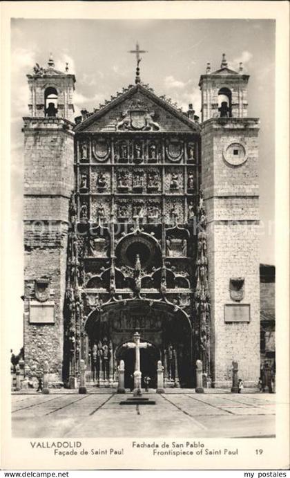 Valladolid Fachada del San Pablo