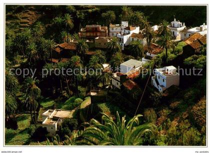 Vallehermoso La Gomera Islas Canarias ES Fliegeraufnahme