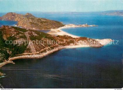 Vigo Galicia ES Islas Cies Fliegeraufnahme