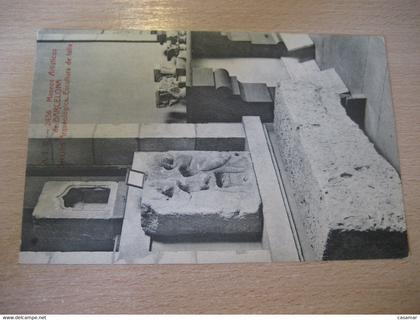 ATV nº2436 BARCELONA museos artisticos seccion arqueologica archeology archeologie tarjeta postal postcard SPAIN