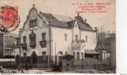 Barcelone Barcelona animée Construcciones Modernas